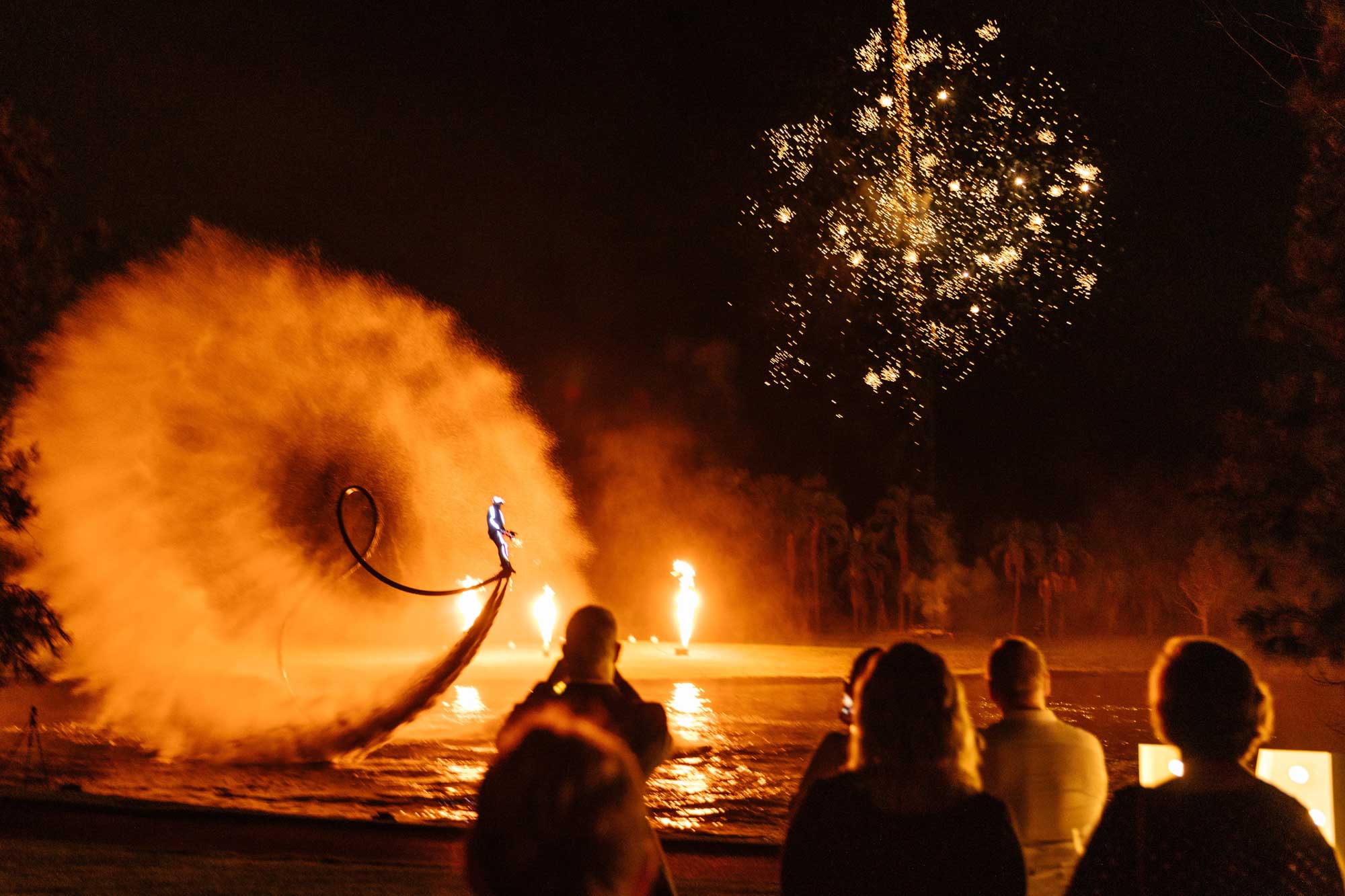 Gold Coast Events Tipi Hire fireworks