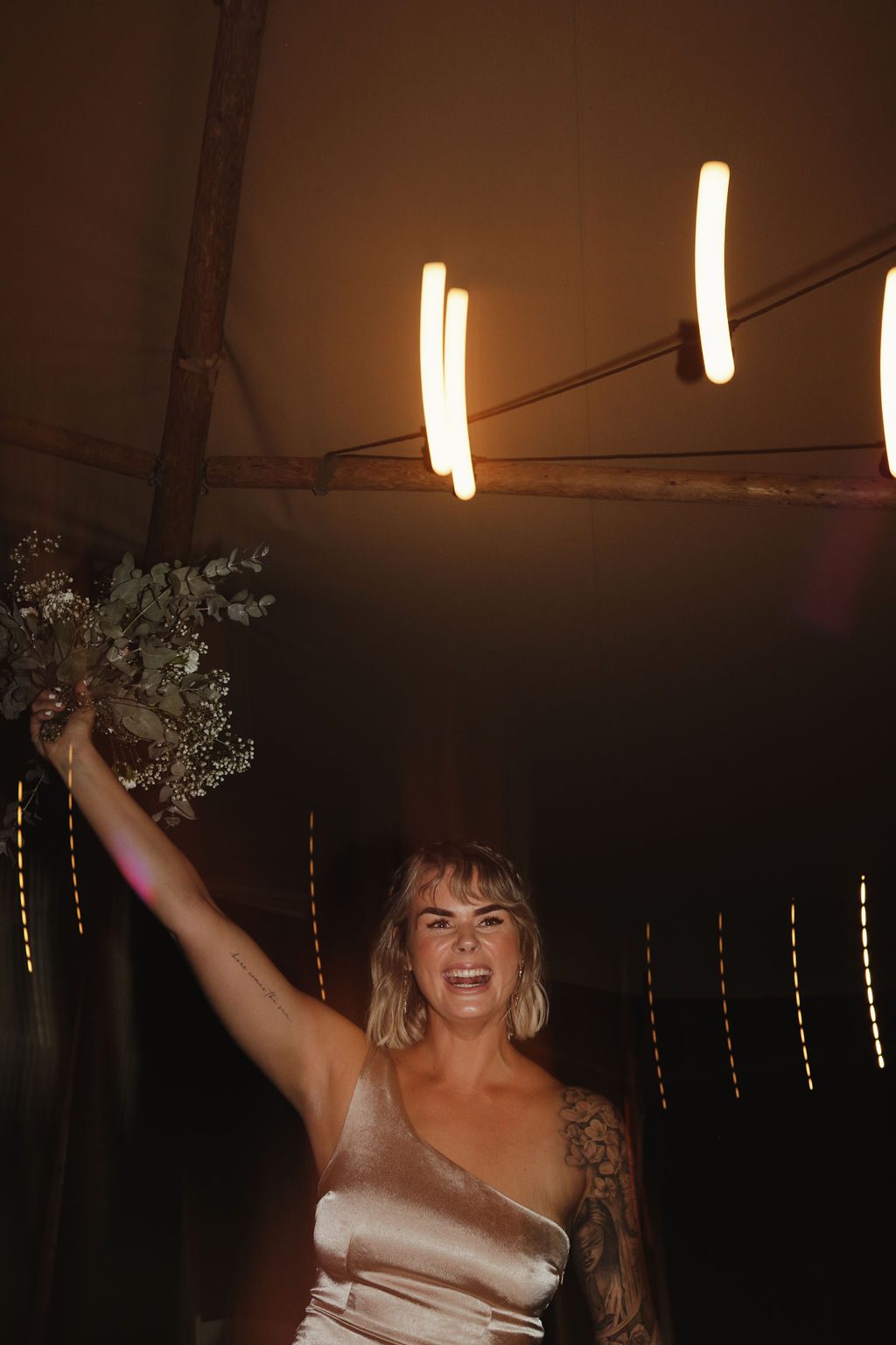 Dance Floor under the tipis