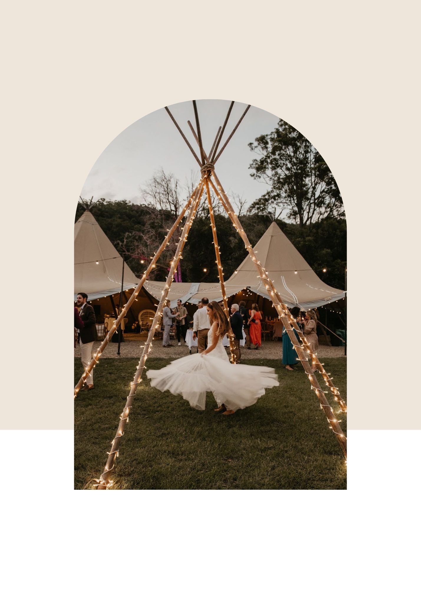 Suppliers Gold Coast Tipi Hire